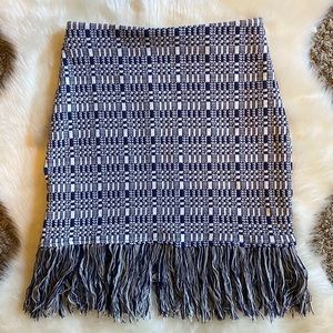 Zara Mini Fringe Skirt